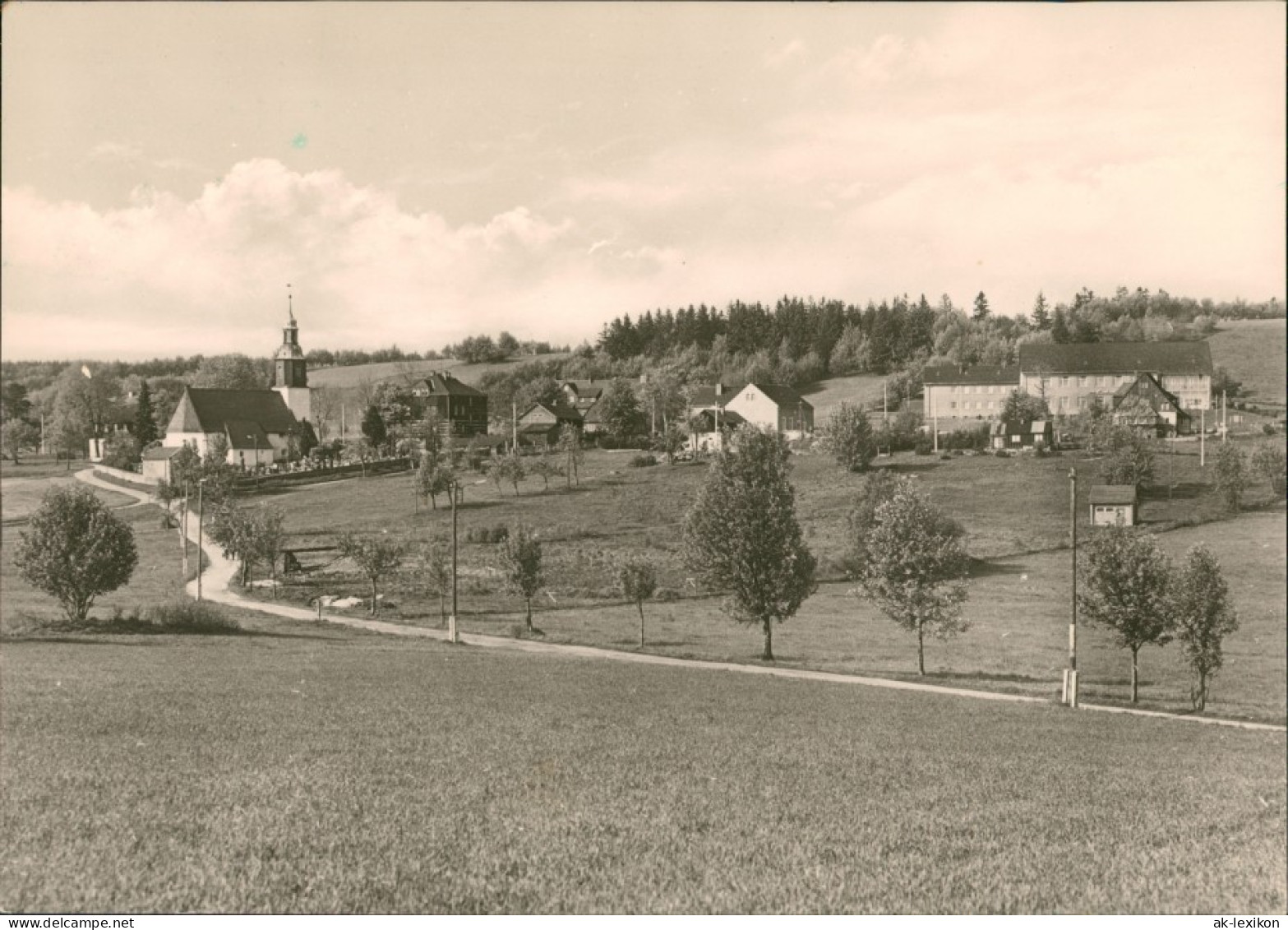 Schellerhau-Altenberg (Erzgebirge)   Teilansicht Mit   1976 - Schellerhau