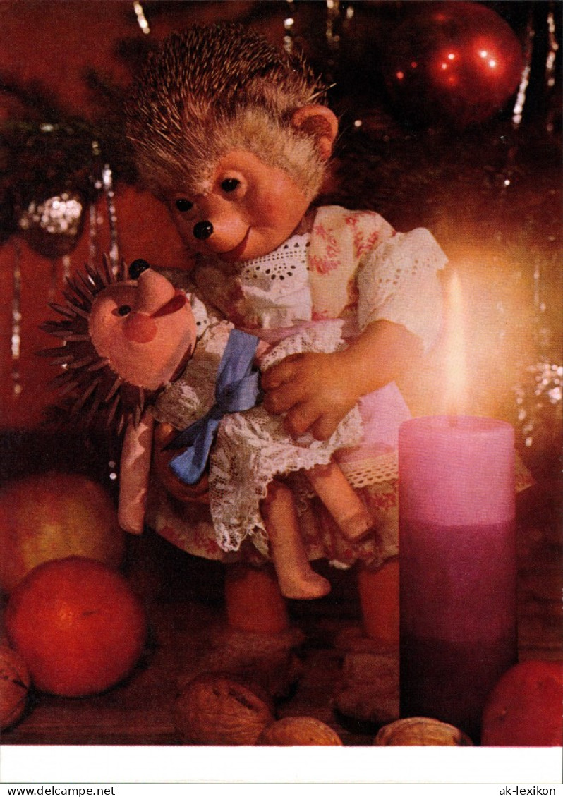 Mecki (Diehl-Film): Frohes Fest, Neues Jahr, Puppe Weihnachtsbaum 1970 - Mecki