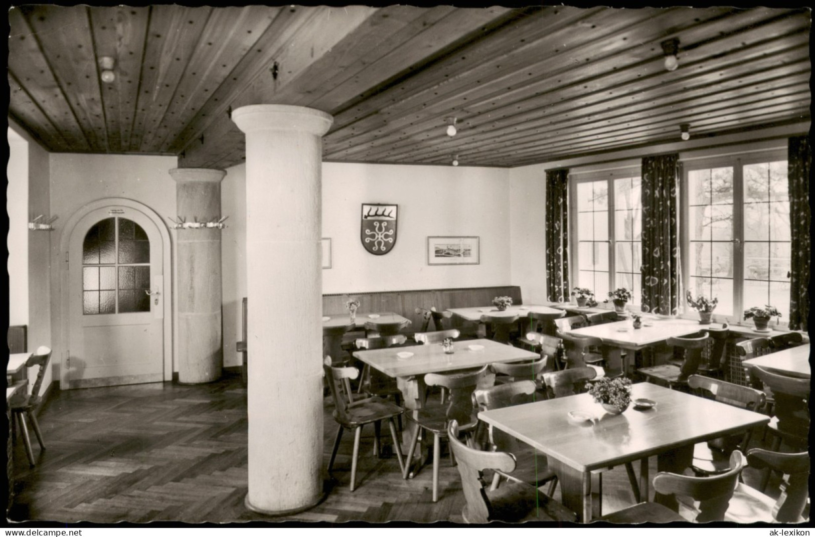 Ansichtskarte Kirchheim Unter Teck Burg Teck - Speisesaal 1960 - Kirchheim