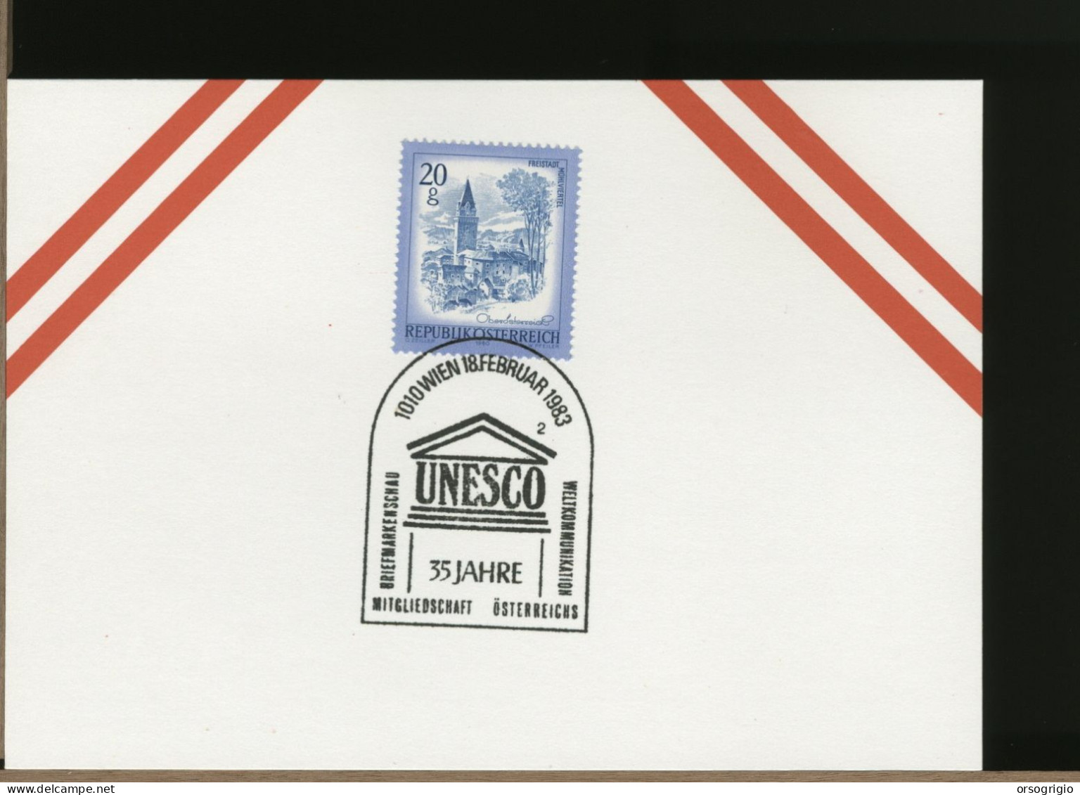 AUSTRIA OSTERREICH -  1983   75 Jahre UNESCO - UNESCO