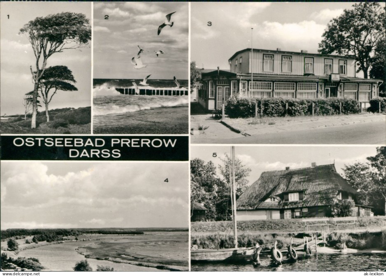 Prerow DDR Mehrbild-AK Mit Esperort, FDGB-Heim Am Hafen, Krabbenort Uvm. 1978 - Seebad Prerow