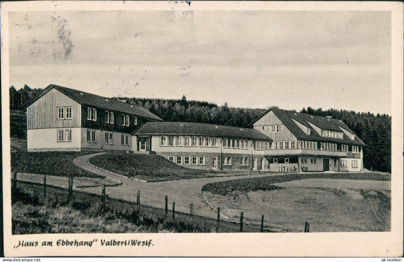 Valbert-Meinerzhagen Freizeit Schullandheim Haus  Ebbehang, Westfalen 1959 - Meinerzhagen