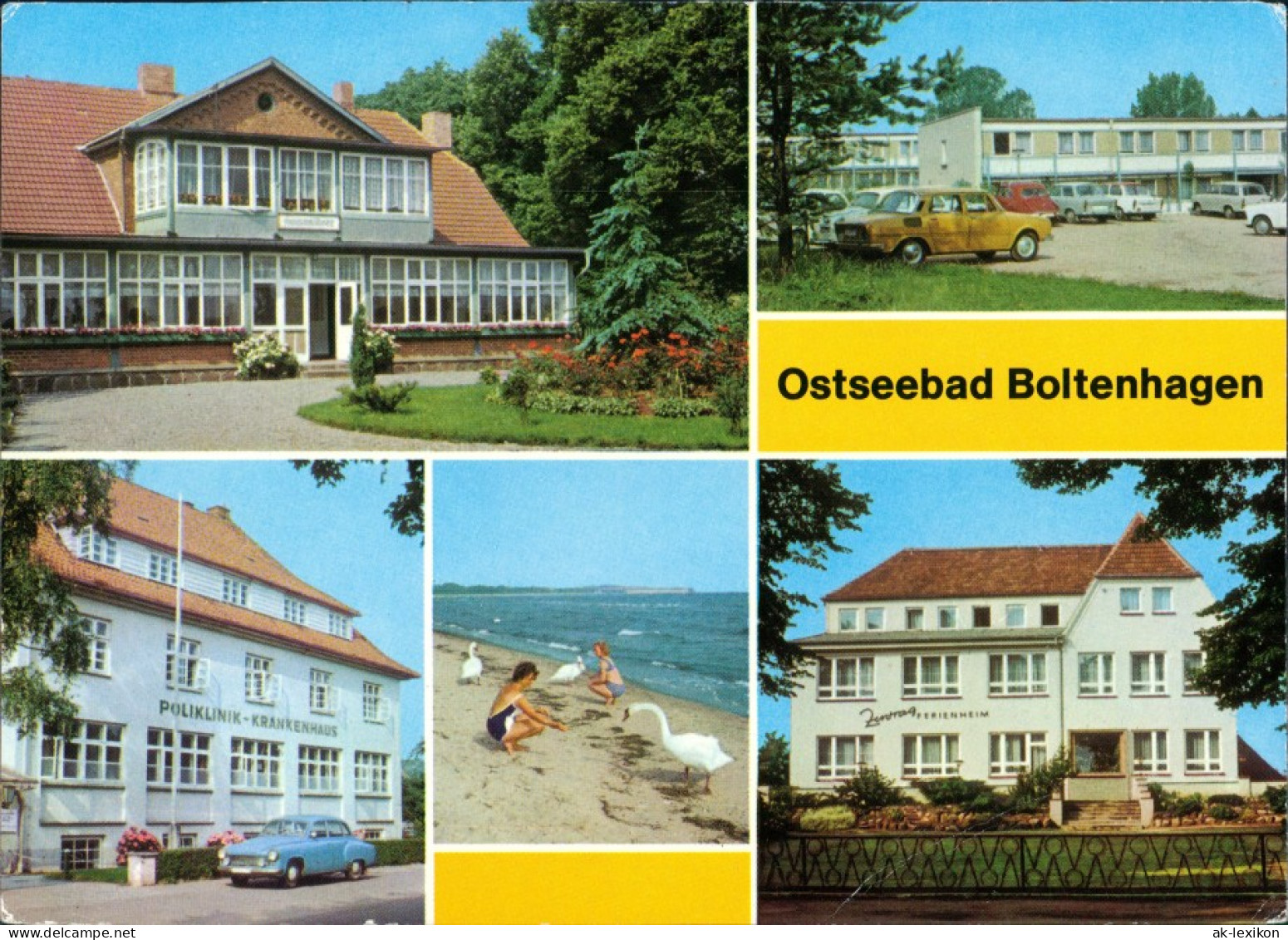 Boltenhagen Haus Am Meer, Urlauberdorf, Poliklinik, Krankenhaus,  1979 - Boltenhagen