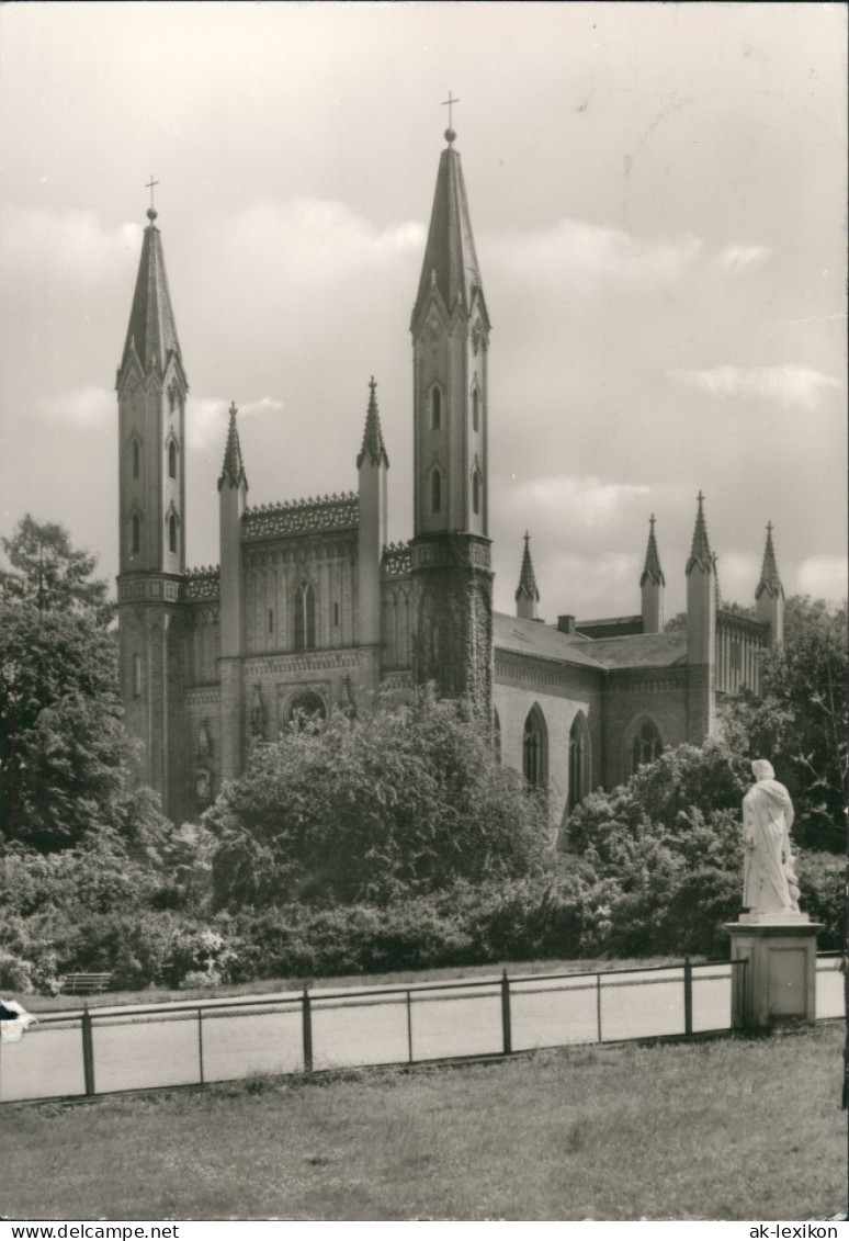 Ansichtskarte Neustrelitz Schloßkirche 1984 - Neustrelitz