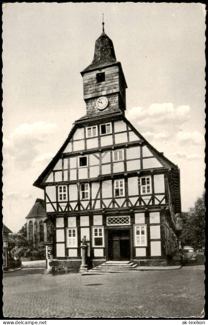 Ansichtskarte Uslar Rathaus 1964 - Uslar