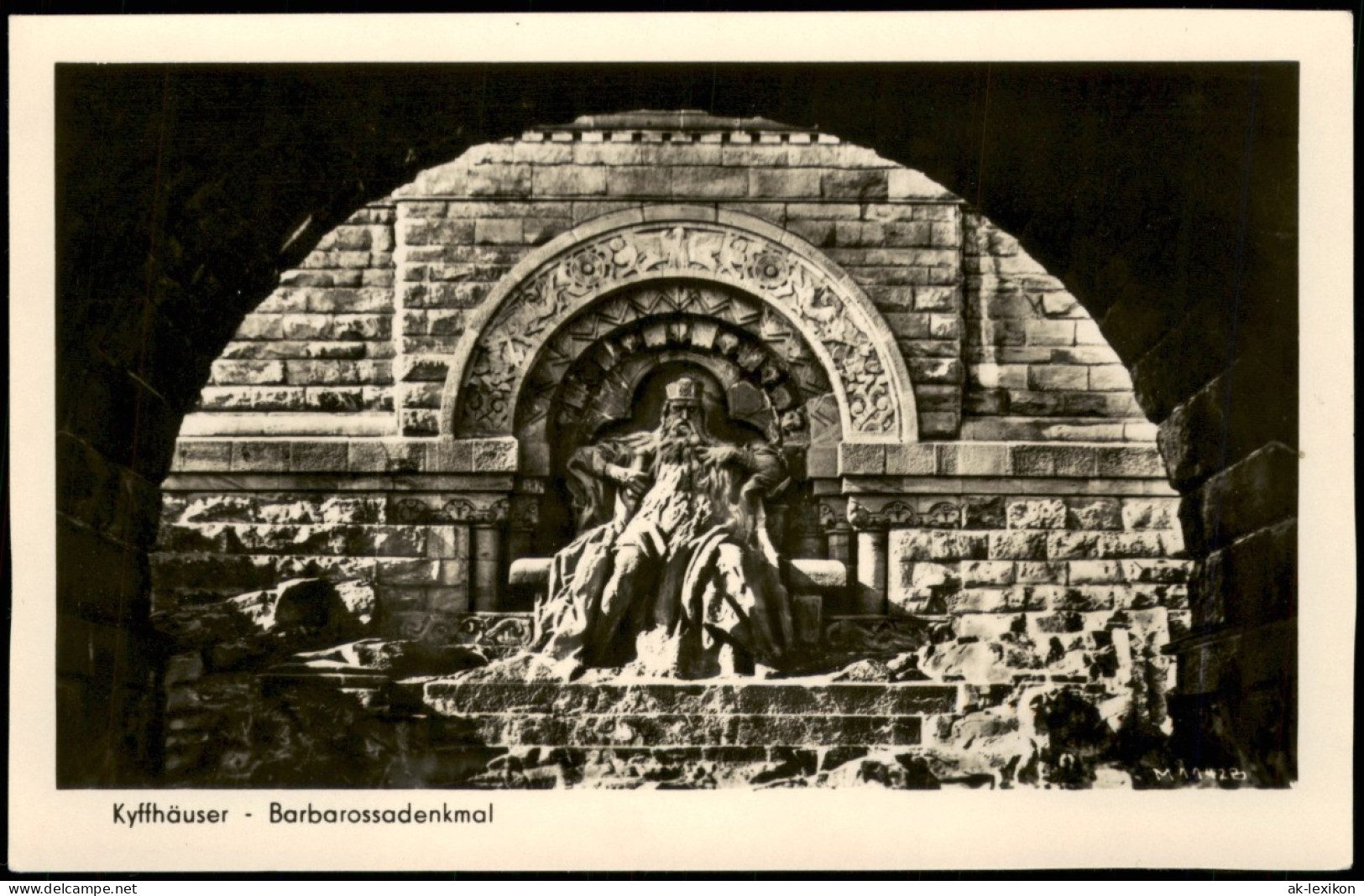 Kelbra (Kyffhäuser) Kyffhäuser Barbarossadenkmal Zur DDR-Zeit 1956 - Kyffhaeuser