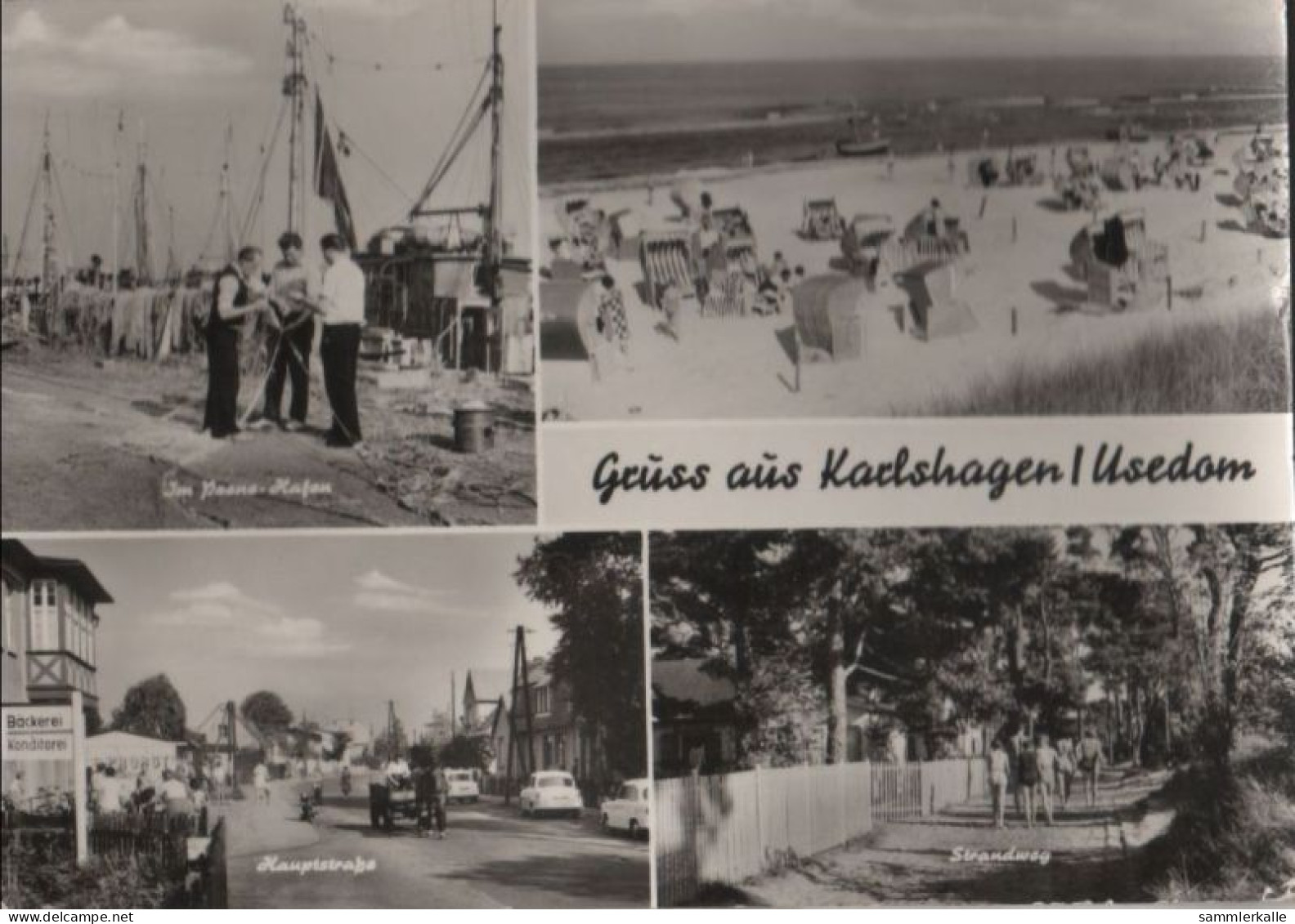52767 - Karlshagen - U.a. Strand Mit Körben - 1975 - Greifswald