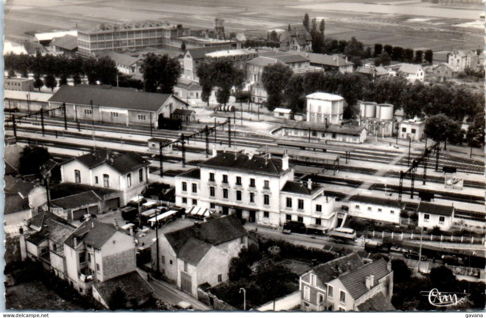 91 BRETIGNY-sur-ORGE - Vue Aérienne - Panorama Sur La Gare  - Bretigny Sur Orge