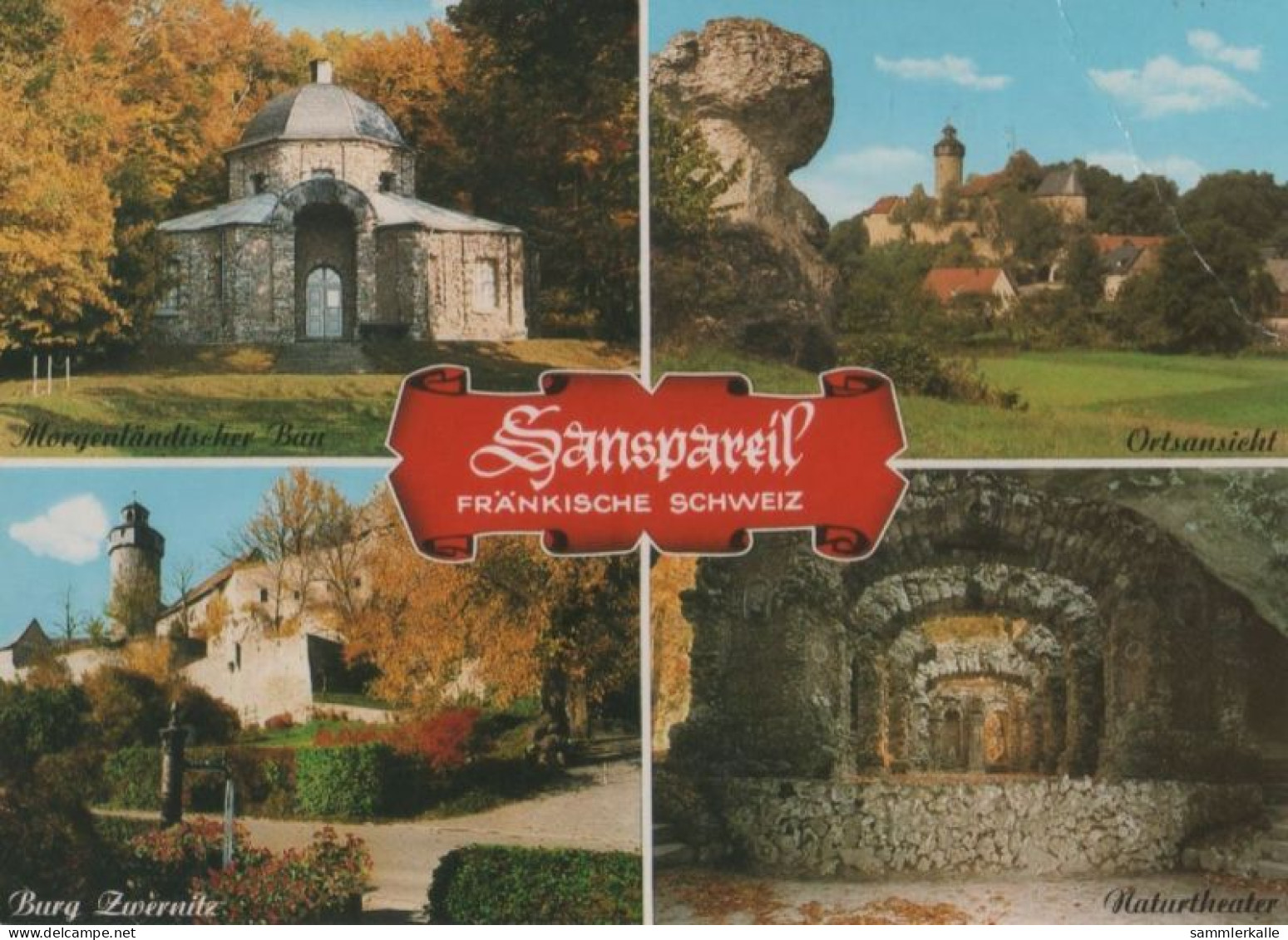 37214 - Wonsees-Sanspareil - Mit 4 Bildern - Ca. 1985 - Kulmbach