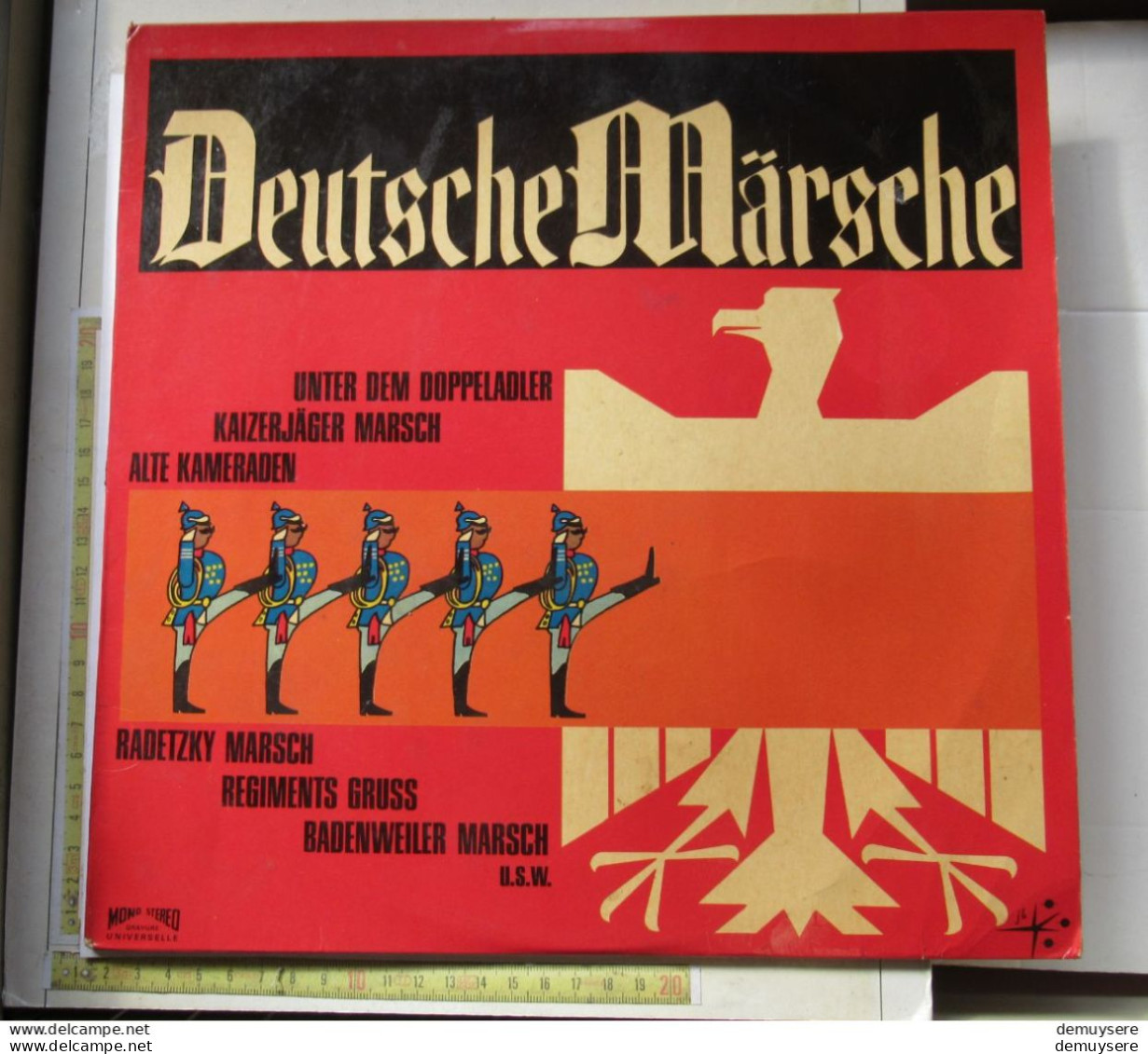 LADE 300 - 10-5- DEUTSCHE MARSCHE - Otros - Canción Alemana