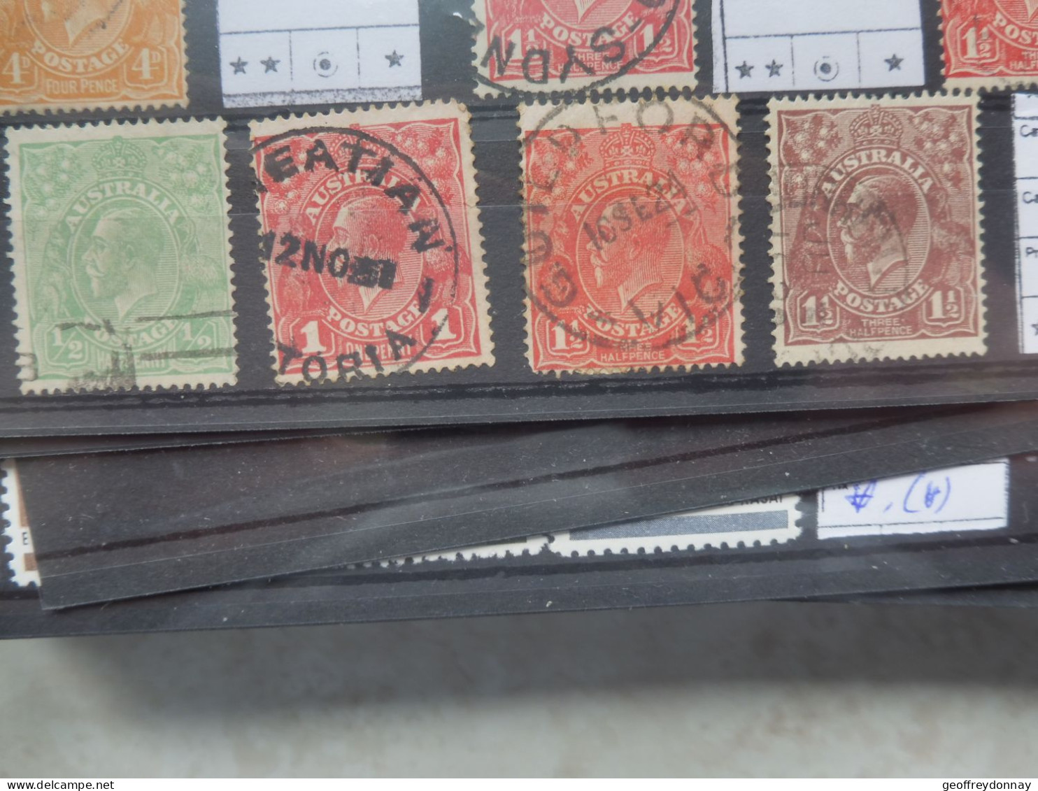 Australie Australia 32/35 Used Oblitéré Gestmpelt Parfait Perfect - Used Stamps