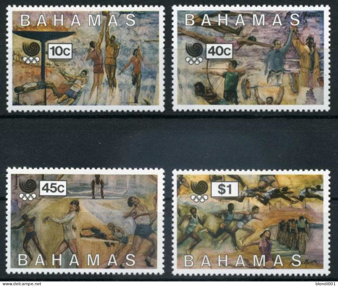 Olympics 1988 - Basketball - BAHAMAS - Set MNH - Estate 1988: Seul