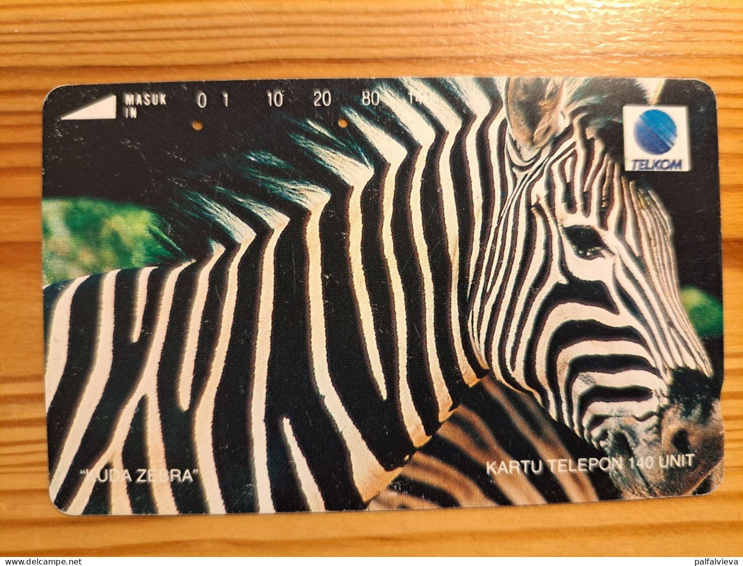 Phonecard Indonesia - Zebra - Indonesië