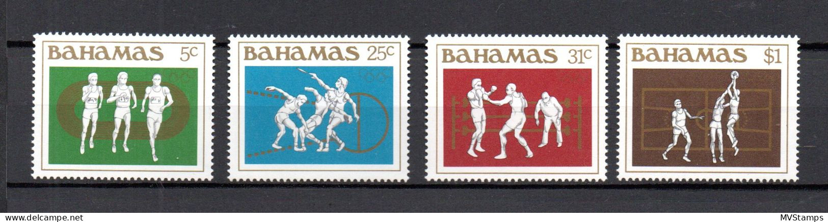 Bahamas 1984 Set Olympics (Michel 565/68) MNH - Bahamas (1973-...)