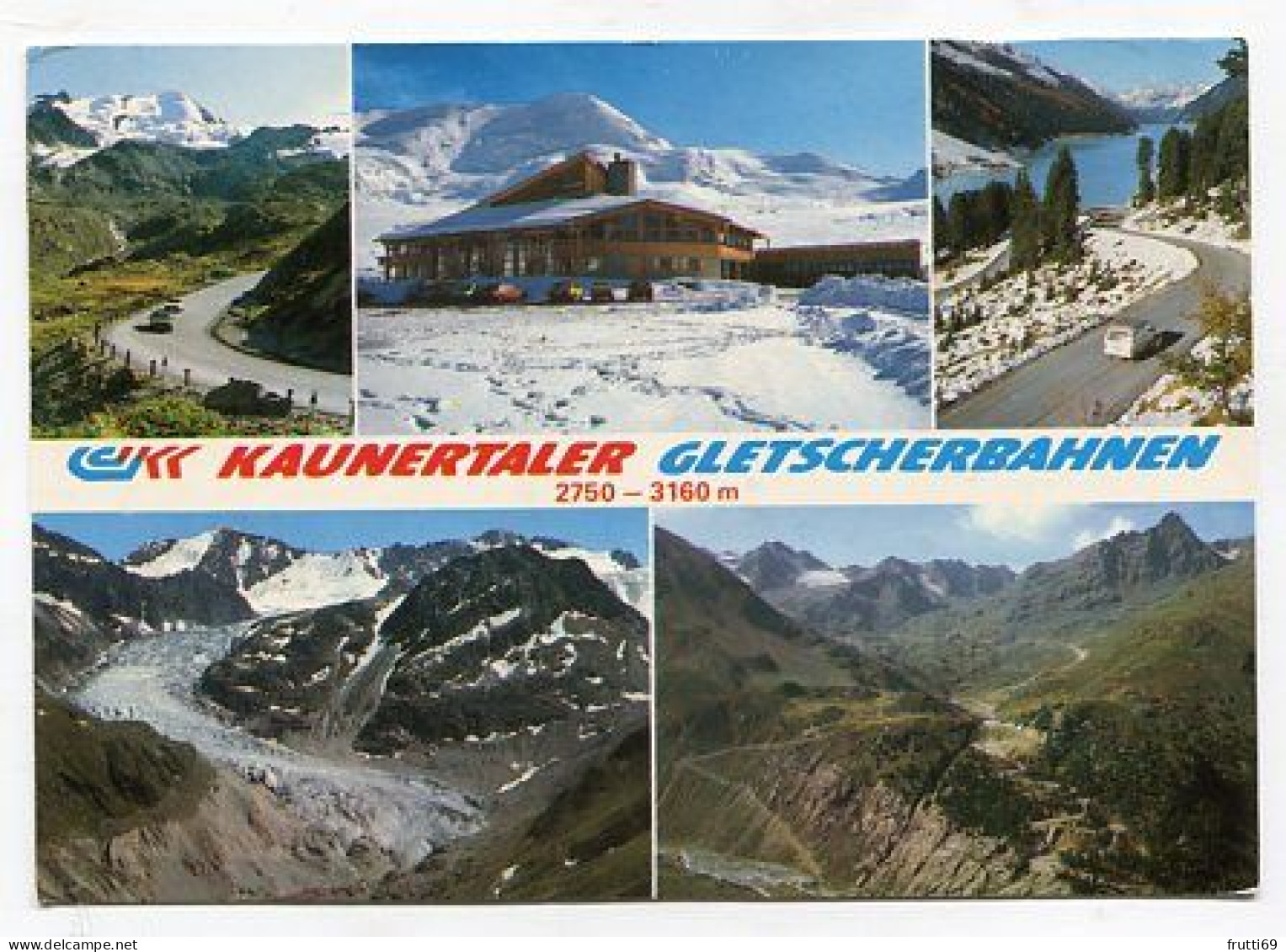 AK 207100 AUSTRIA - Kaunertal - Kaunertaler Gletscherbahnen - Kaunertal