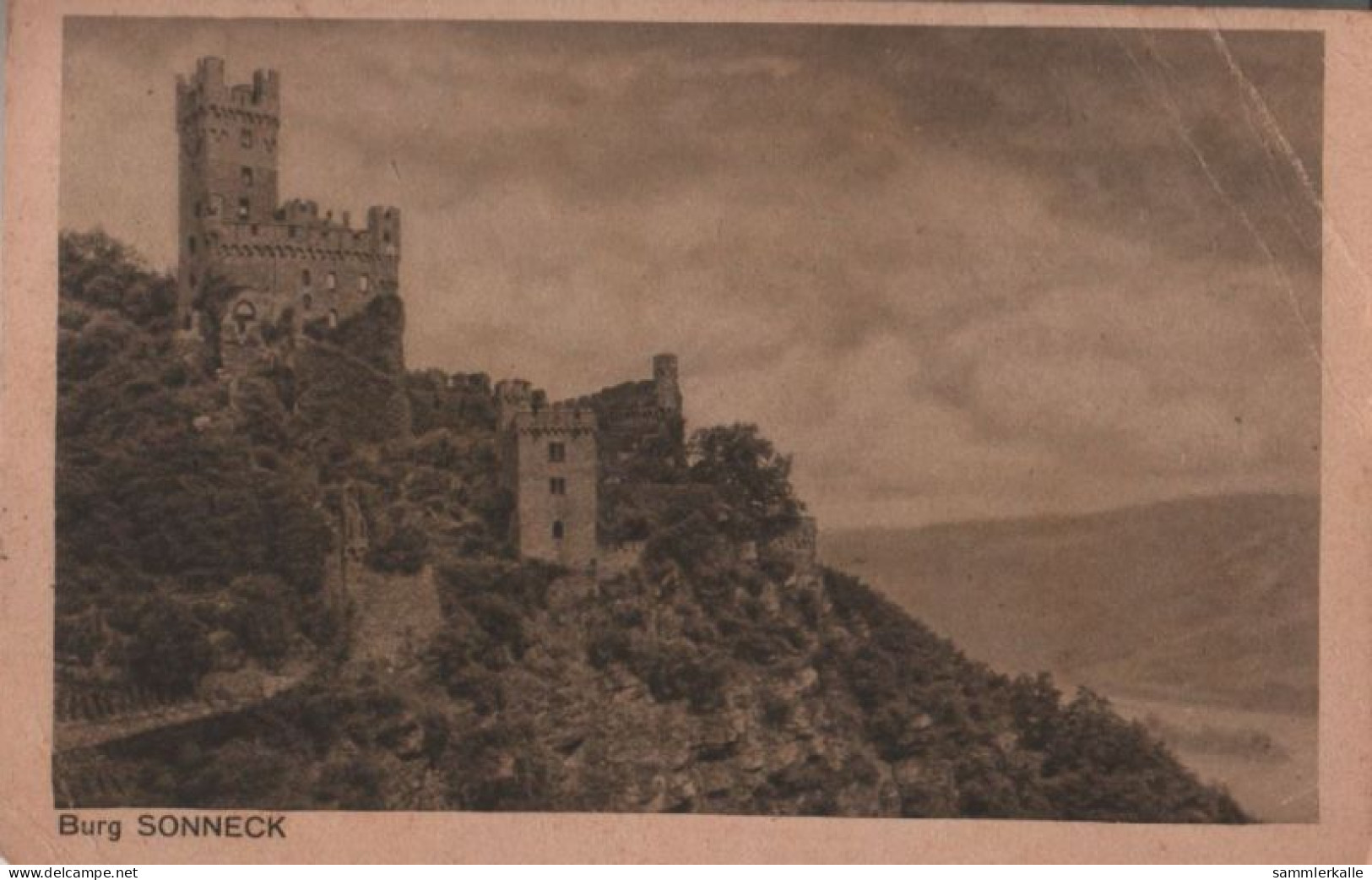 47090 - Niederheimbach, Burg Sonneck - 1921 - Ingelheim