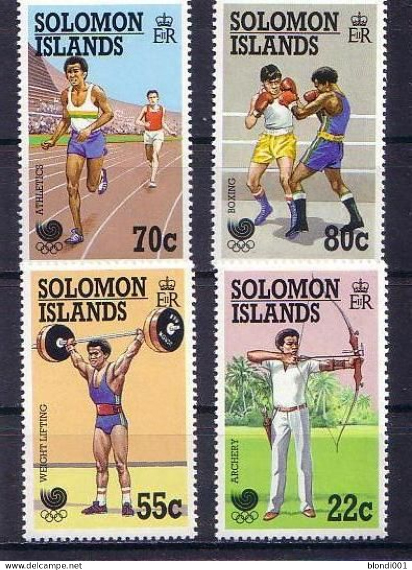 Olympics 1988 - Archery - SOLOMON ISLANDS - Set MNH - Summer 1988: Seoul