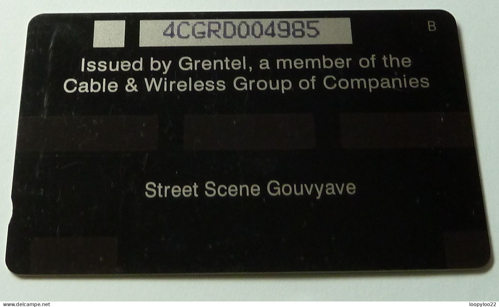 GRENADA - GRE-4D - GPT - 4CGRD - $40 - Street Scene Gouvyave - Mint - Granada