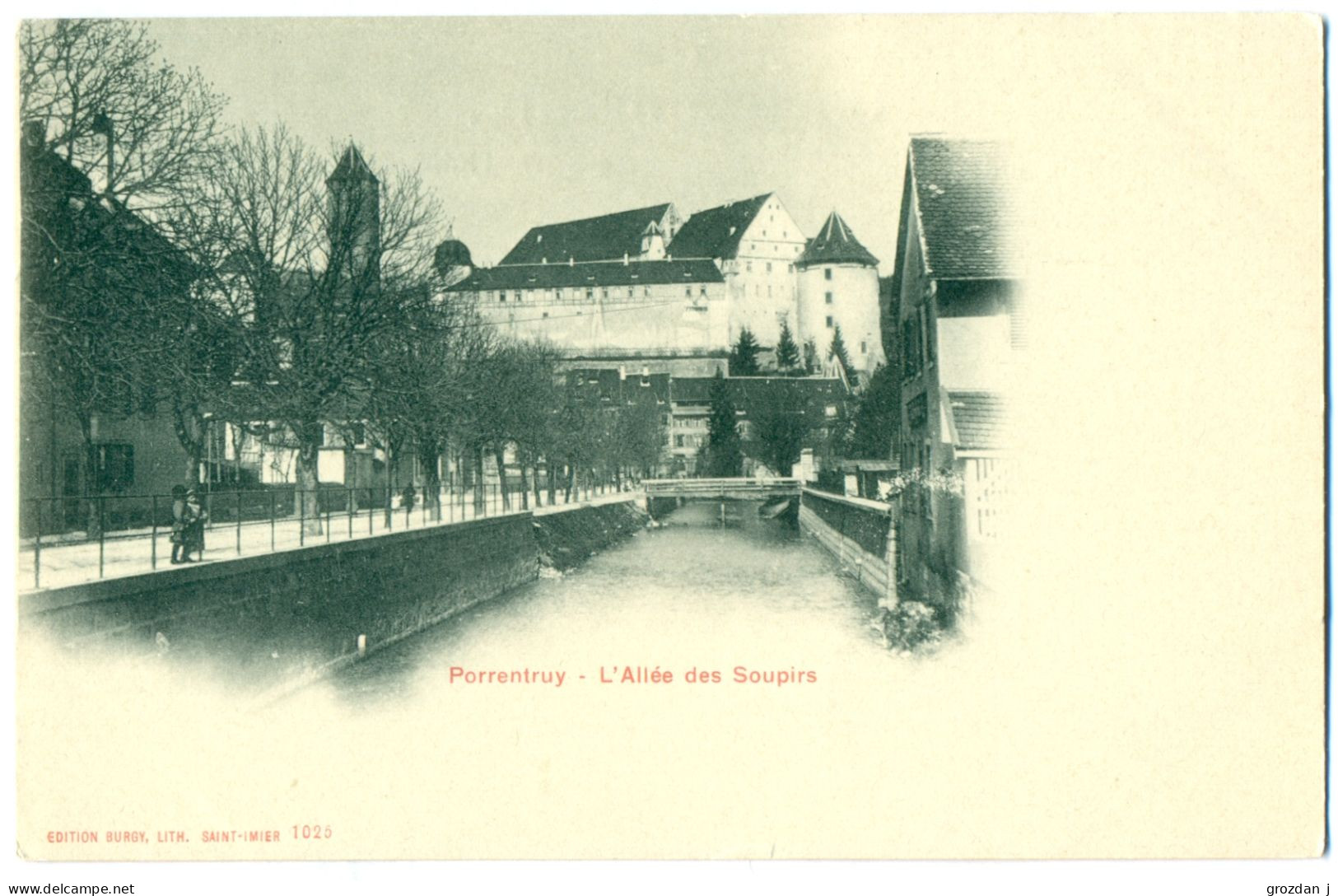 Porrentruy, L'Allée Des Soupirs, Switzerland - Porrentruy