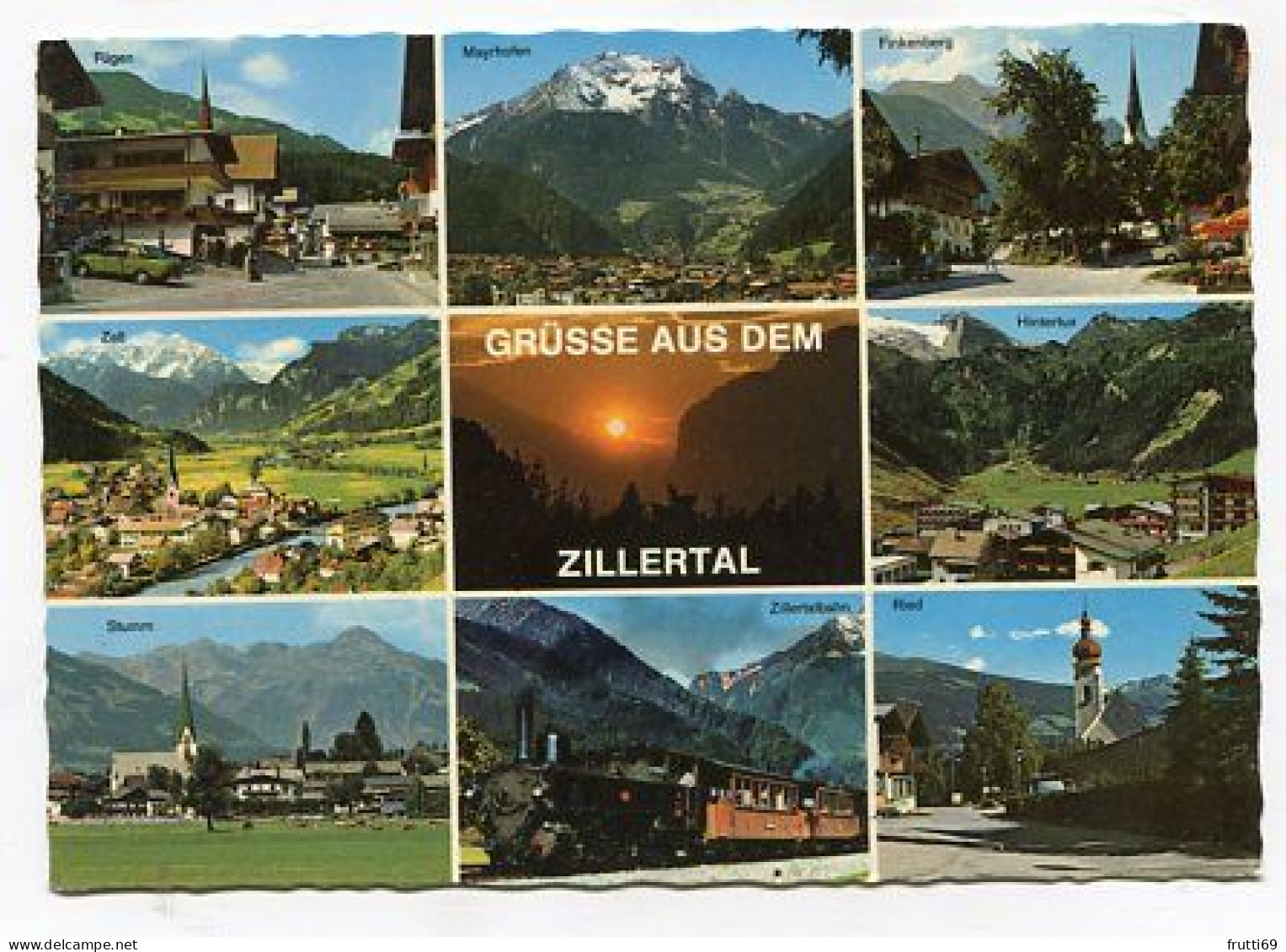 AK 207109 AUSTRIA - Zillertal - Zillertal