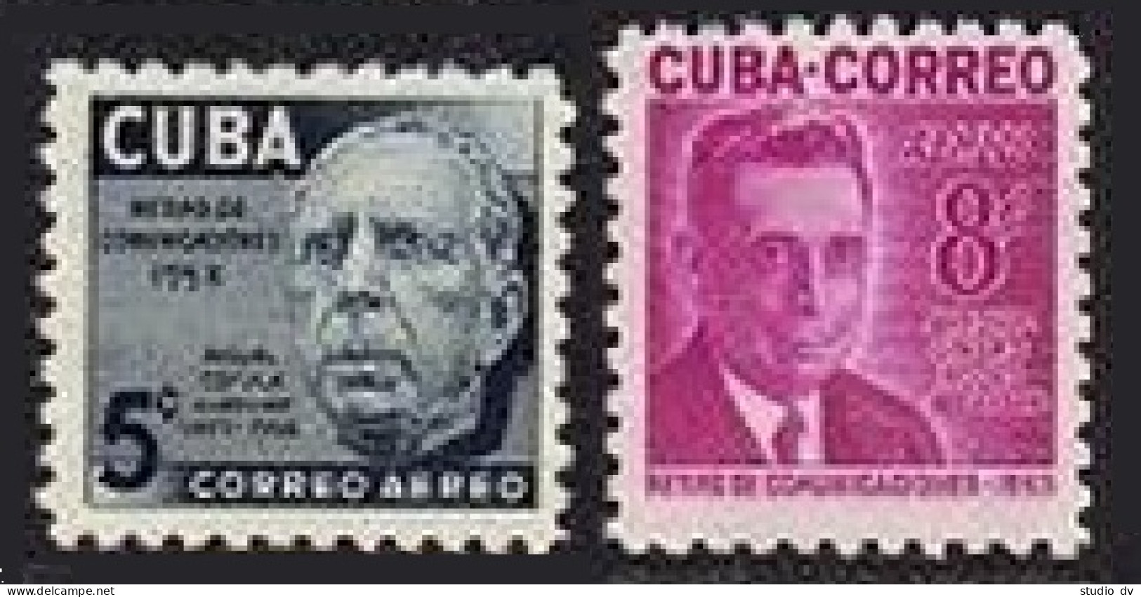 Cuba C92-C93, MNH. Mi . Miguel Coyula Llaguno, Antonio Ginard Rojas,1954. - Neufs