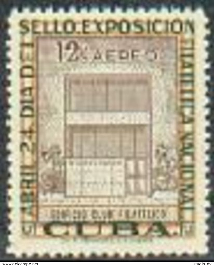 Cuba C156,lightly Hinged.Michel 529. Stamp Day 1957.Philatelic Club,Havana. - Neufs