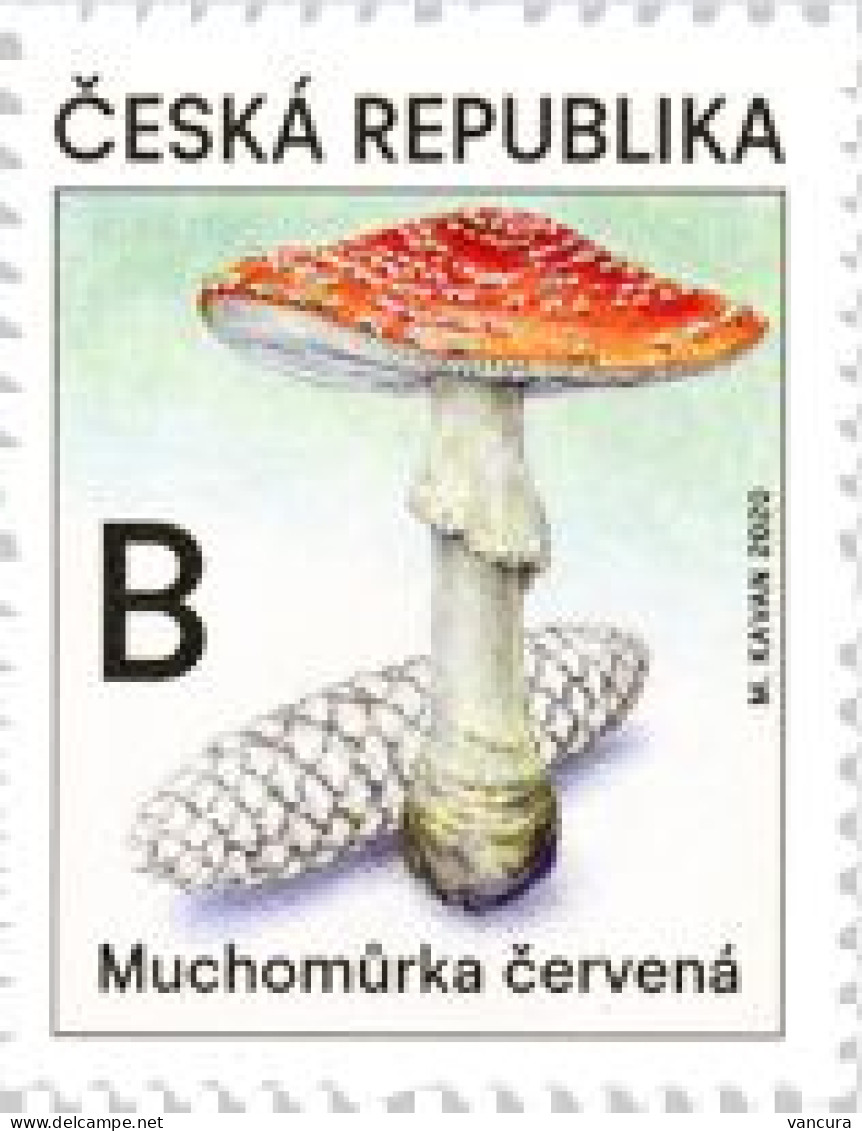 ** 1071 - 2 Czech Republic Poisoneous Mushrooms 2020 - Nuovi