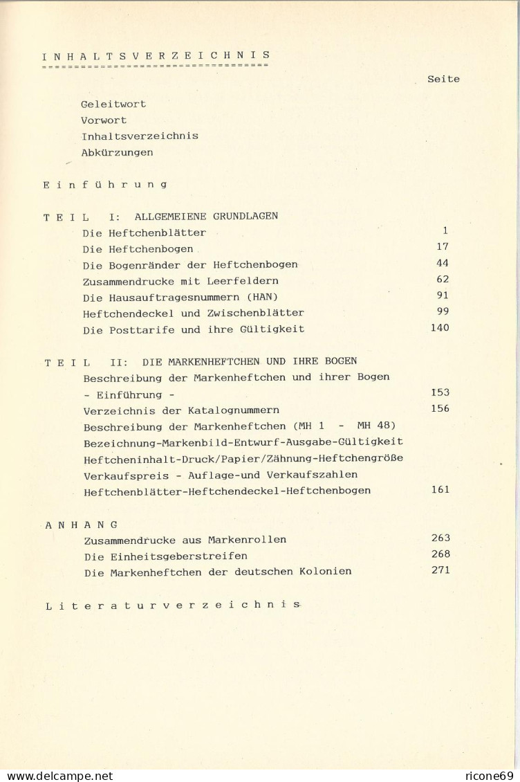 Gold: DR Zusammendrucke Aus Markenheftchen Und Heftchenbogen 1910-1942, Bd.1+2 - Other & Unclassified