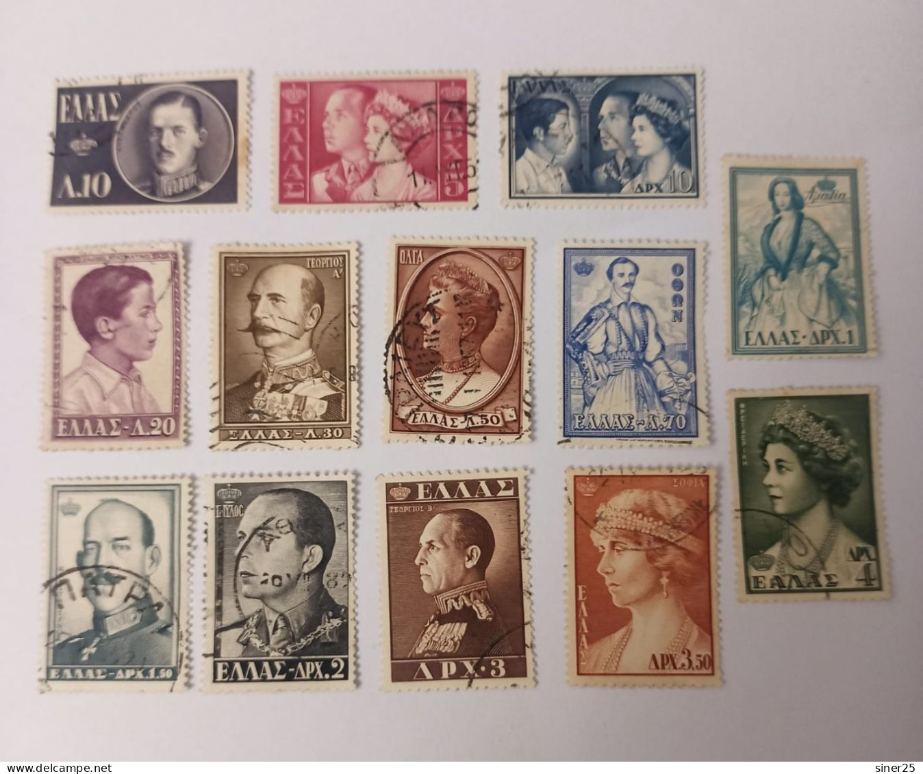 Greece 1956 - Used - Used Stamps