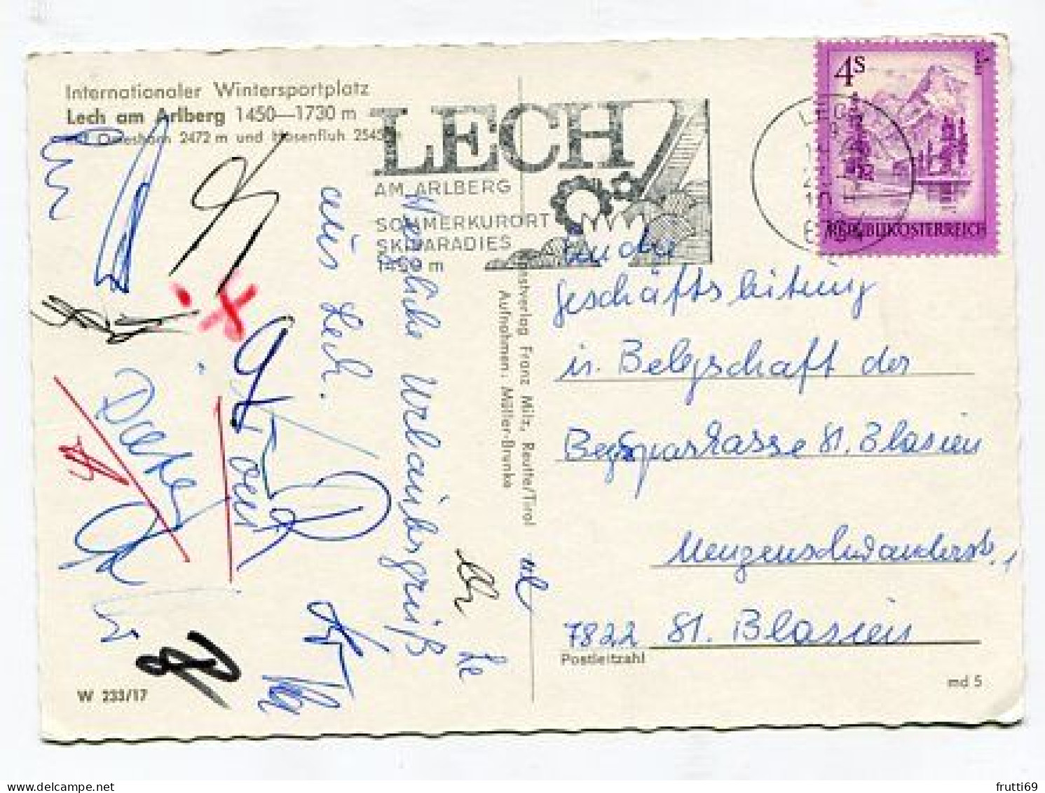 AK 207123 AUSTRIA - Lech Am Arlberg - Lech