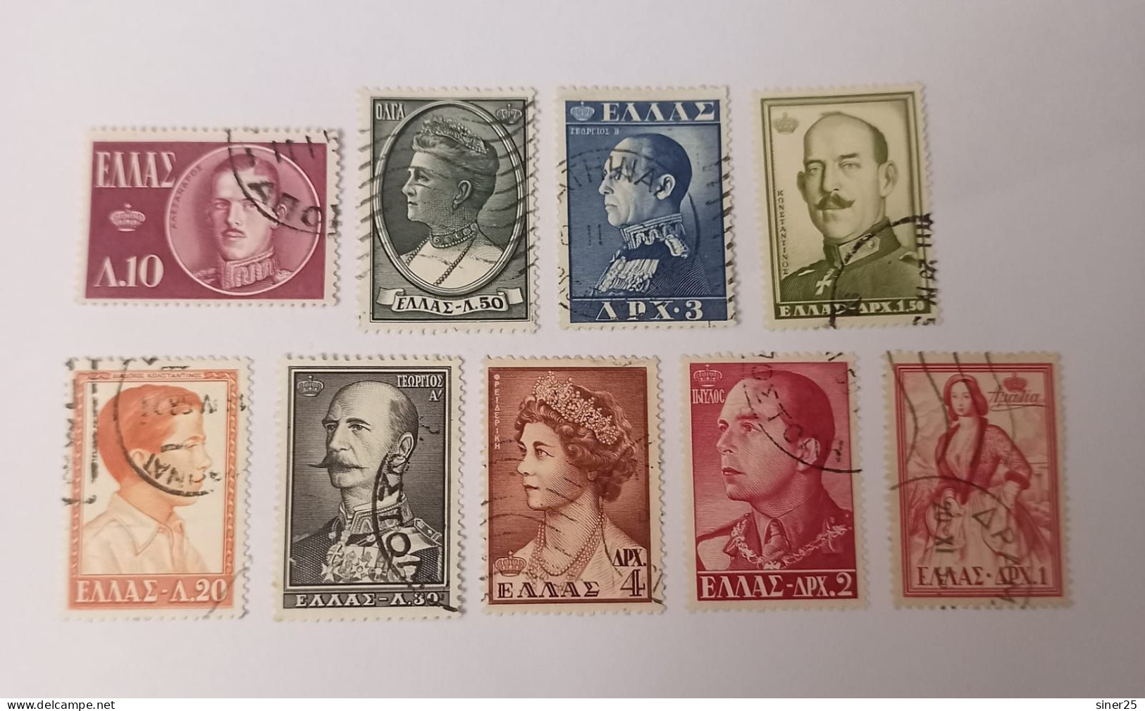 Greece 1957 - Used - Used Stamps