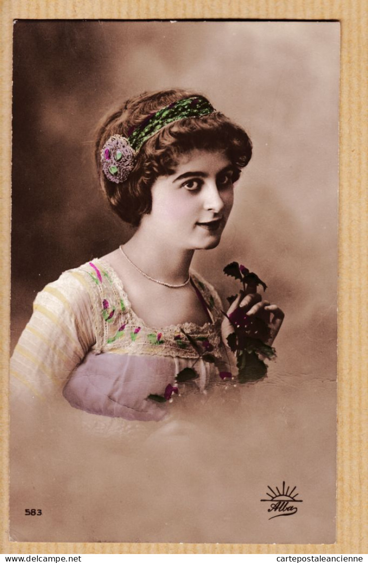 03380 ● Lisez ! CLERMONT-L'HERAULT 22 Juin 1913 Vin Greffon Amandiers Carte-Photo Jeune Femme Brin Houx - Clermont L'Hérault