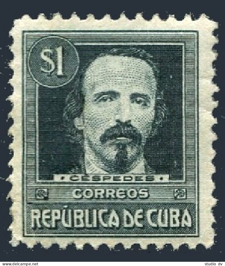 Cuba 273, Hinged. Michel 47. Carlos Manuel De Cespedes, 1917. - Unused Stamps