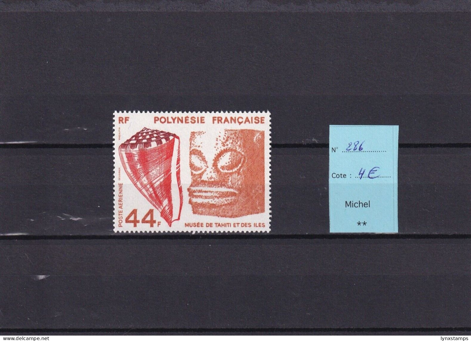 G015 French Polynesia 1979 Airmail - Museum Of Tahiti And The Islands - Neufs