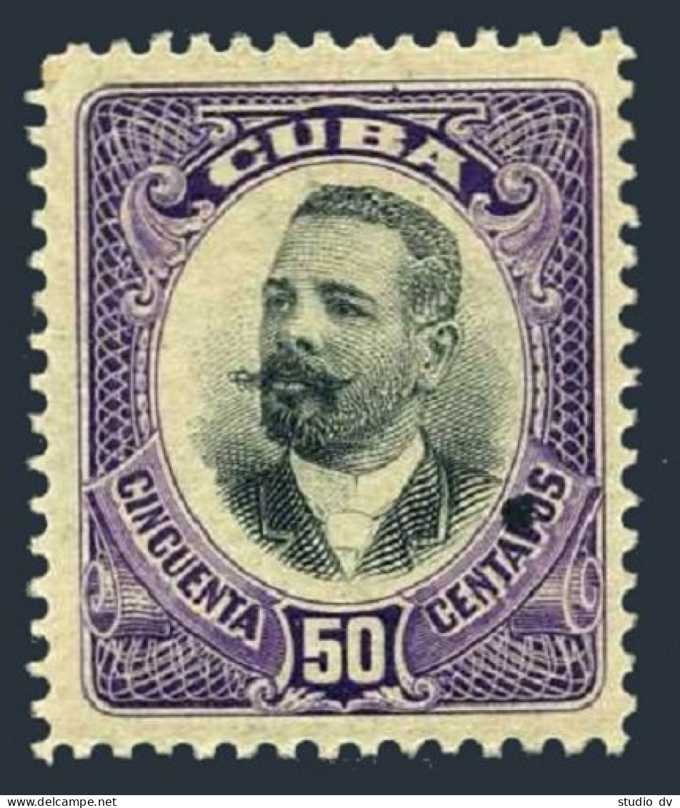 Cuba 245, Hinged. Michel 23. General Antonio Maceo, 1910. - Nuevos