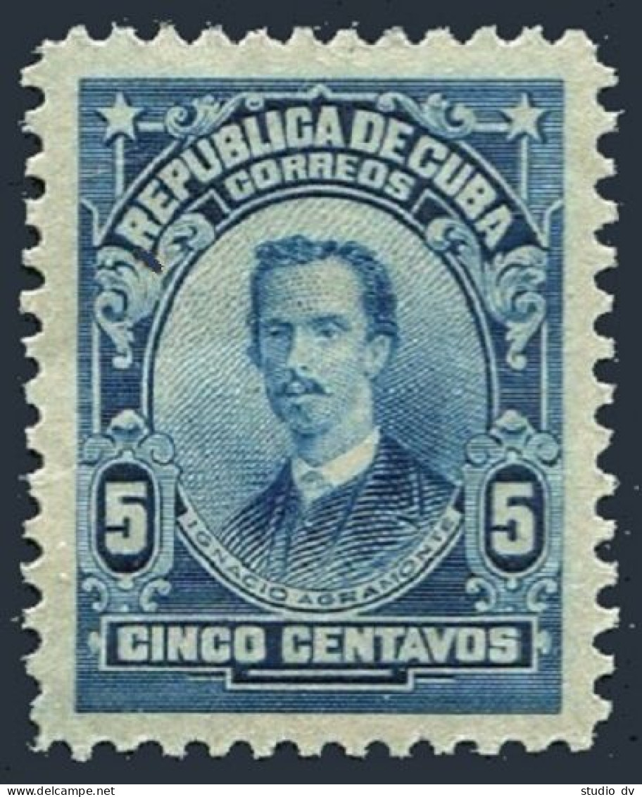 Cuba 242, Hinged. Michel . Ignacio Agramonte, Cuban Patriot. 1910. - Nuevos