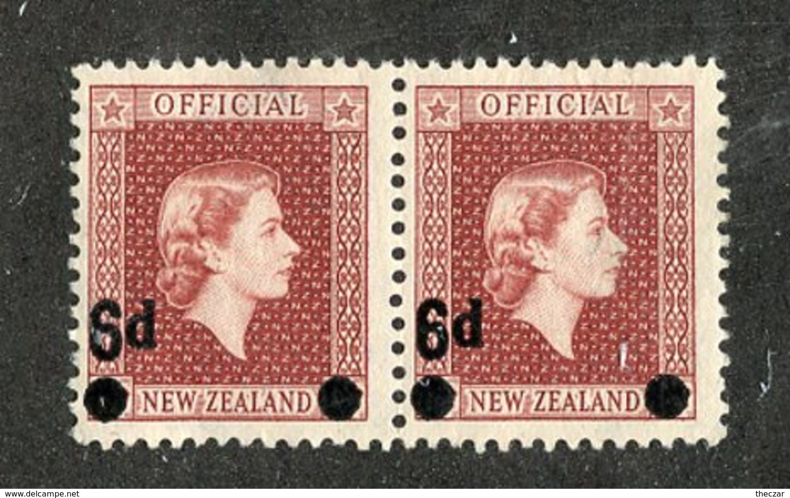 W-13240 New Zealand 1959 Sc.#O108 (*) Offers Welcome! - Dienstzegels