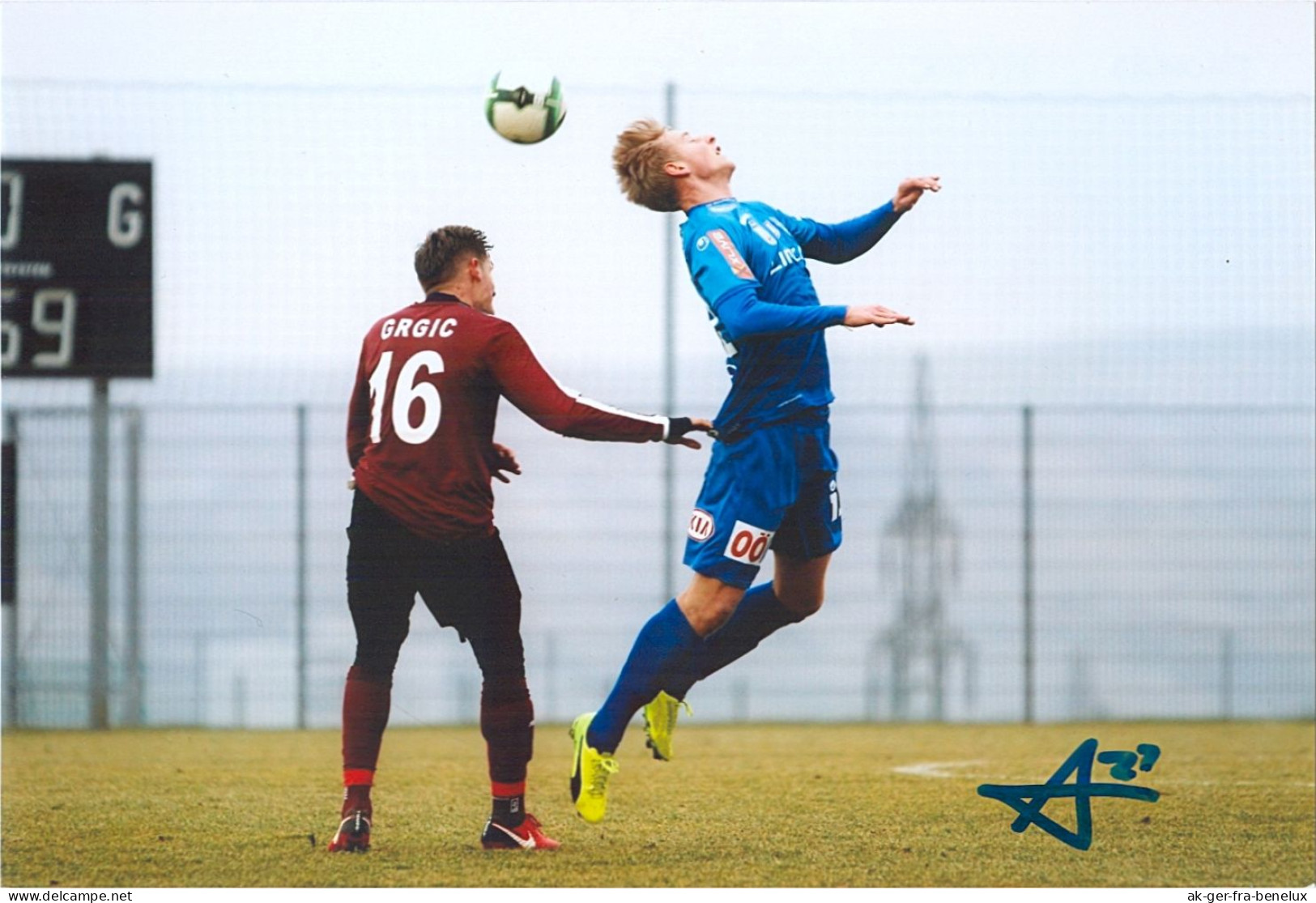 2) Autogramm Foto Thomas Jackel FC Blau-Weiß Linz 18-19 BW SK VÖEST Kremsmünster Micheldorf 1. Wiener Neustädter SC SKV - Autógrafos