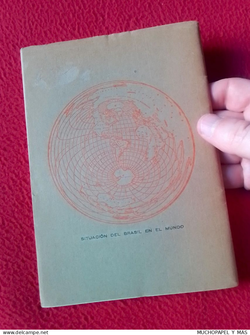 LIBRO GUÍA PUBLICACIÓN O SIMIL EL BRASIL 1954 ASPECTOS DE INTERÉS GENERAL TEXTO JOAO FRANK DA COSTA. BRAZIL...VER FOTOS. - Geografía Y Viajes