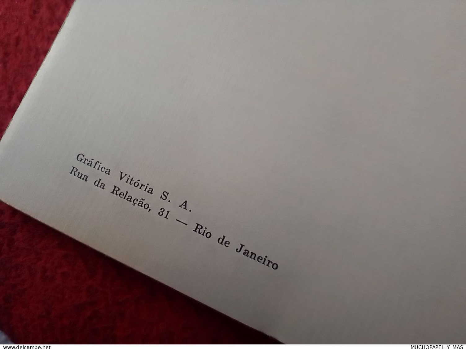 LIBRO GUÍA PUBLICACIÓN O SIMIL EL BRASIL 1954 ASPECTOS DE INTERÉS GENERAL TEXTO JOAO FRANK DA COSTA. BRAZIL...VER FOTOS.