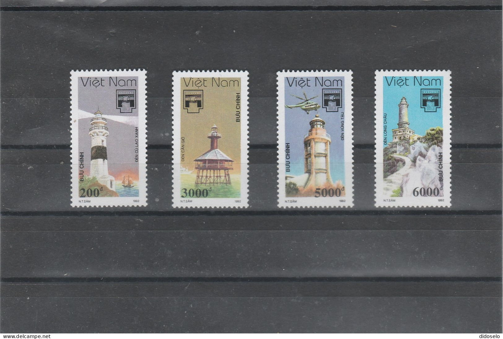 Vietnam - 1992 - Set Of Lighthouses MNH(**) - Faros