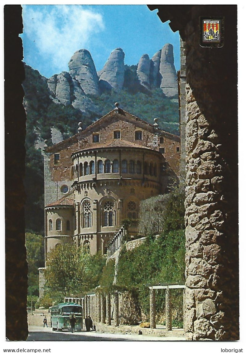 ABSIDA DE LA BASILICA / APSIS OF THE BASILICA.- MONTSERRAT - BARCELONA.- ( CATALUNYA ) - Holy Places