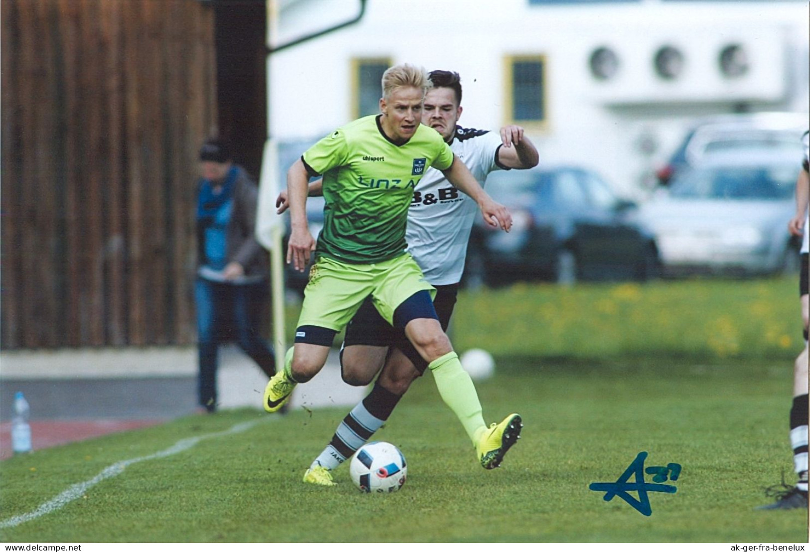 7) Autogramm Foto Thomas Jackel FC Blau-Weiß Linz 18-19 BW SK VÖEST Kremsmünster Micheldorf 1. Wiener Neustädter SC SKV - Autografi