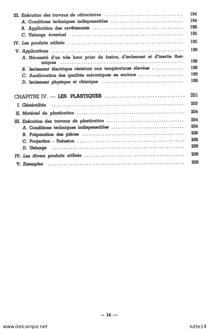 La métallisation en mécanique - Livre de la Société Nouvelle de métallisation Paris