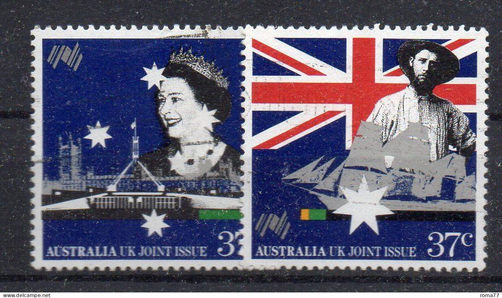 R838 - AUSTRALIA 1988 , Due Valori  Usati Yvert 1085+1086 . - Used Stamps