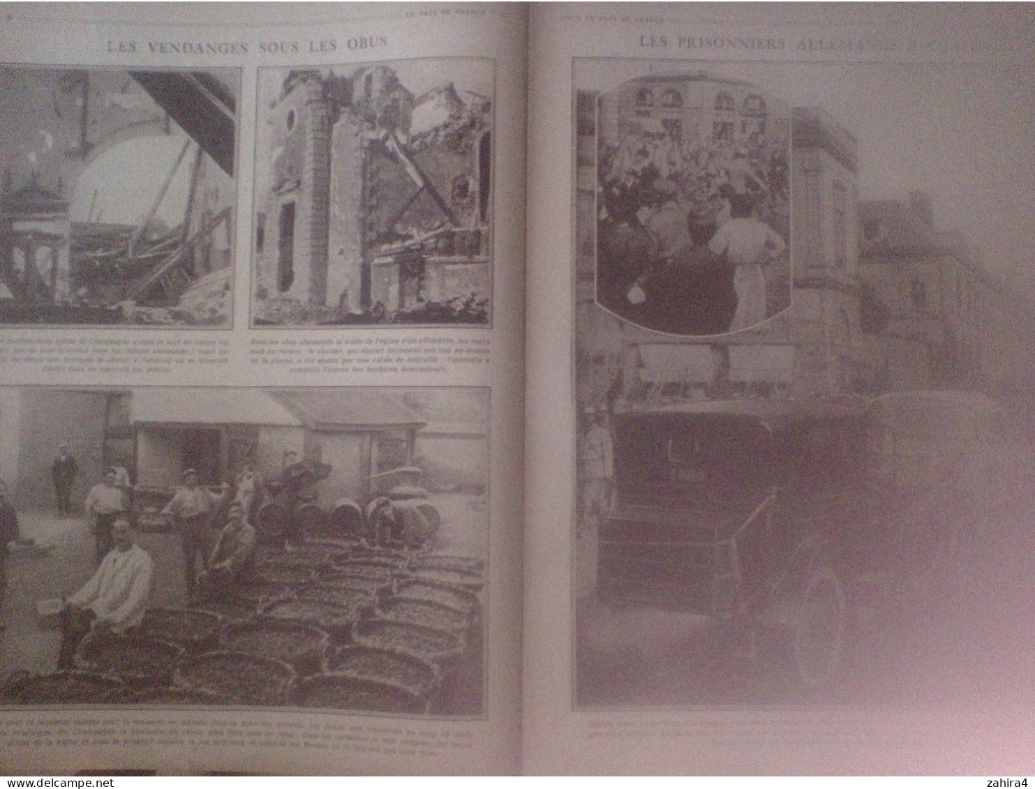 Pays De France N°53 Gaz Belgique Picardie Chasseur Vendange Châlons Bétheny Tahure Objet Tranché Dardanelles R D Nézière - War 1914-18