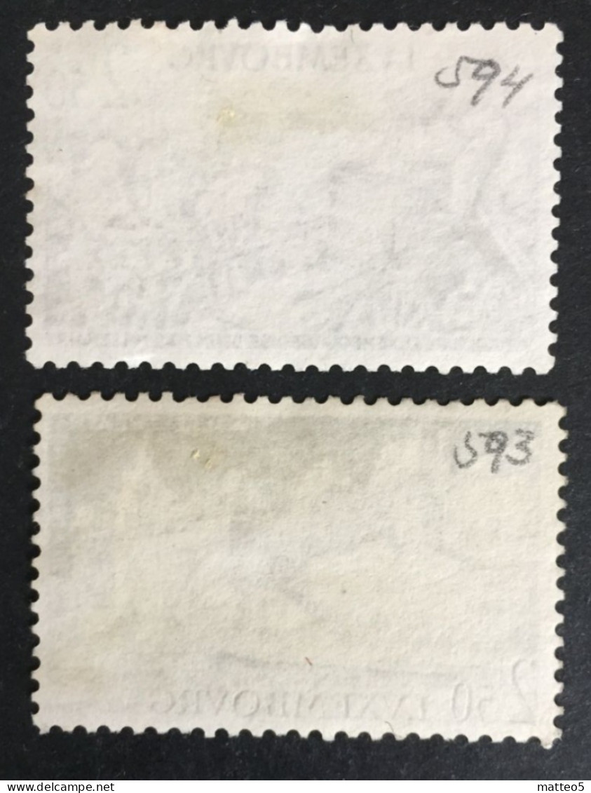 1958 Luxembourg - Landscapes - Used - Used Stamps