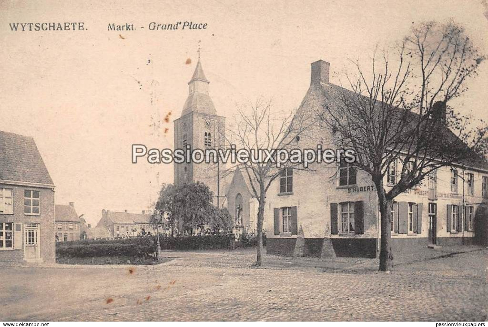 WYTSCHAETE WIJTSCHATE 1915 MARKT GRAND PLACE   FELDPOST - Heuvelland