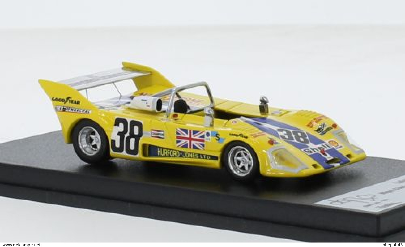 Lola T292 - 24h Le Mans 1975 #38 - N. Clarkson/D. Worthington - Troféu - Trofeu