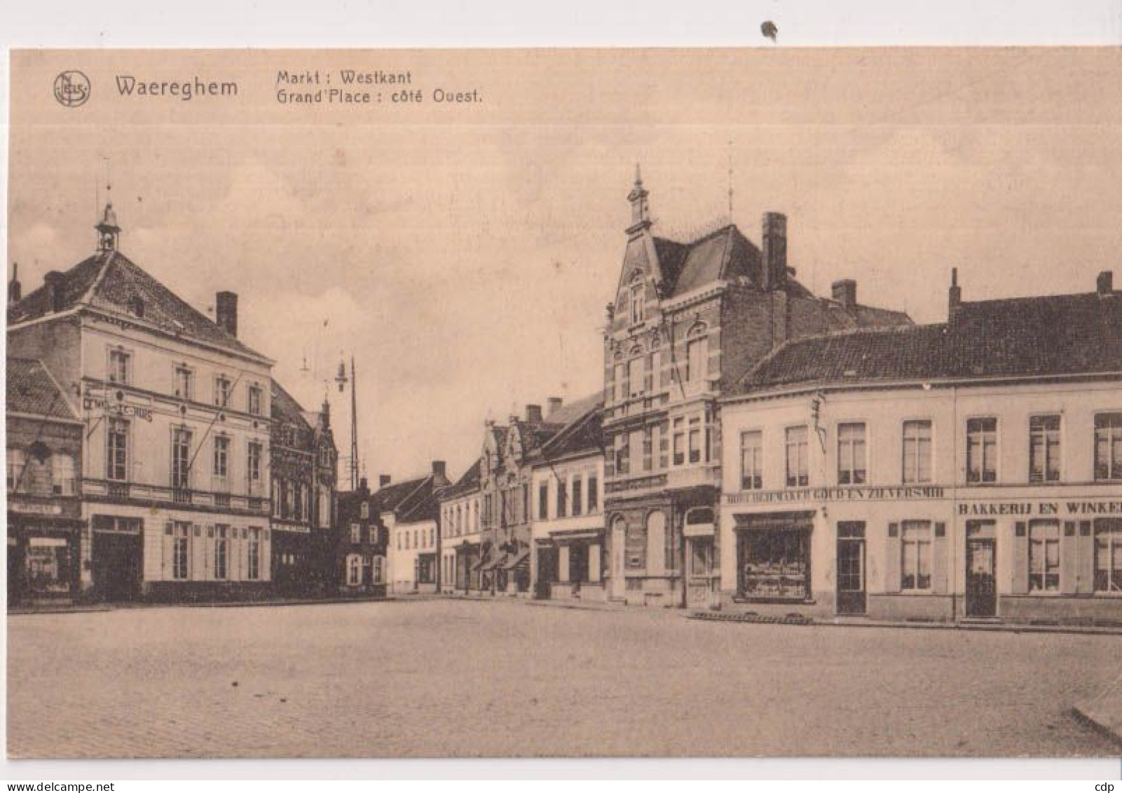 CPA Waereghem   écrite - Waregem